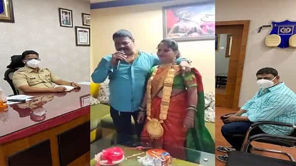 పెళ్లి రోజు కానుకగా భార్యకు అతి పెద్ద బంగారు నెక్లెస్.. అసలు విషయం తెలుసుకొని షాకైన పోలీసులు.. ఎక్కడంటే..