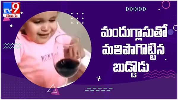 Viral Video: మందు గ్లాస్ తో మతిపోగొట్టిన బుడ్డోడు.. నెట్టింట వైరల్ గా మారిన వీడియో...