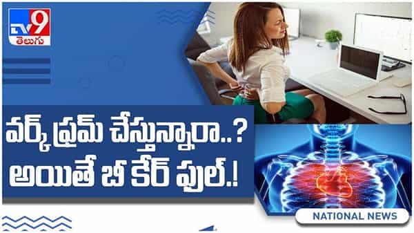 వర్క్ ఫ్రమ్ హోం చేస్తున్నారా...?? అయితే బీ కేర్ ఫుల్... ఆరోగ్యానికి మరింత రిస్క్.... ( వీడియో )