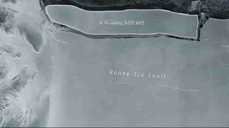 Worlds Largest Iceberg: సముద్రంలో విరిగిపడిన అతిపెద్ద మంచుకొండ.. ప్రపంచంలో..