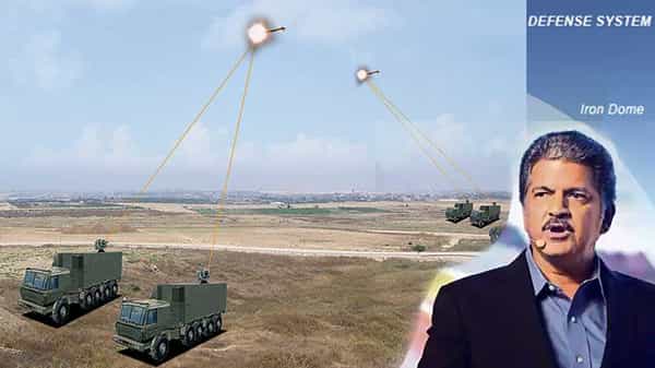 Anand Mahindra: ఇజ్రాయిల్ తరహా ఐరన్ డోమ్ను నిర్మించుకోవాలి.. కేంద్ర సర్కార్‌కు ఆనంద్ మహీంద్రా ట్వీట్