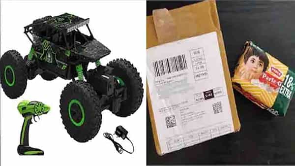 Online Shopping Cheating: ఈ కామర్స్ నిర్వాకం.. రిమోట్ కంట్రోల్ కారు బొమ్మ ఆర్డరిస్తే.. పార్సిల్ తెరిచిన కస్టమర్ షాక్..!