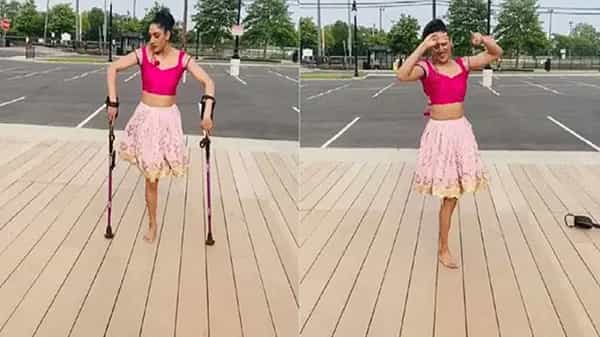 Disabled Dancer: ఆత్మస్థైర్యం ఉంటే అంగవైకల్యం ఓ లెక్కా అంటున్న ఓ యువతి..ఒంటి కాలితో సూపర్ హిట్ సాంగ్ కు డ్యాన్స్.. నెటిజన్లు ఫిదా