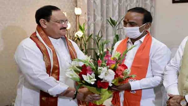 Eatala Meets JP Nadda: తెలంగాణలో బీజేపీ విస్తరణకు కష్టపడి పని చేస్తామన్న ఈటల.. బీజేపీ అధ్యక్షులు జేపీ నడ్డాను కలిసిన రాజేందర్