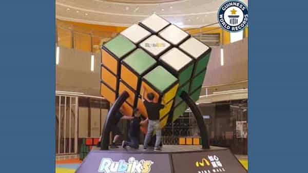 Guinness World Records: గిన్నిస్ బుక్ ఎక్కిన అతిపెద్ద మ్యాజిక్ క్యూబ్..ఎక్కడ ఎలా తయారు చేశారో తెలుసా?