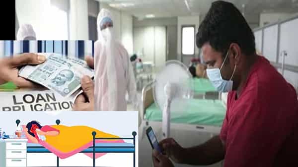 కోవిడ్తో ఆస్పత్రిలో చికిత్సకు ఖర్చులు పెరిగిపోతున్నాయా...! రుణం ఇస్తామంటున్న బ్యాంకులు..