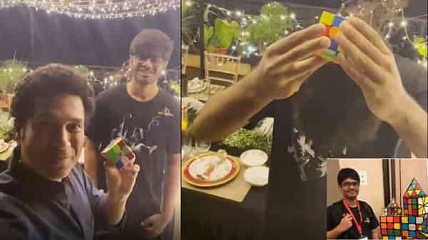 Rubiks Cube World Record : సచిన్ టెండూలర్క్ను ఫుల్ ఫిదా చేసిన ఆ కుర్రాడు మరో అద్భుతం సాధించాడు