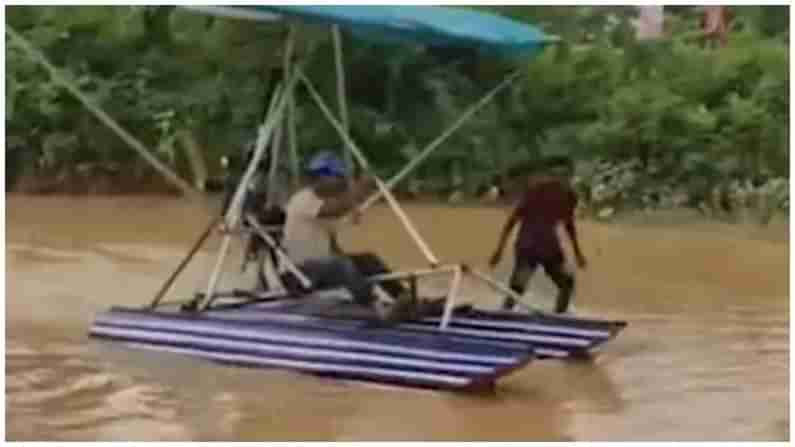 Seaplane: బైక్ ఇంజన్ తో సీప్లేన్ తయారు చేసిన అస్సాం వాసి... కల నెరవేరిందని హ్యాపీ !