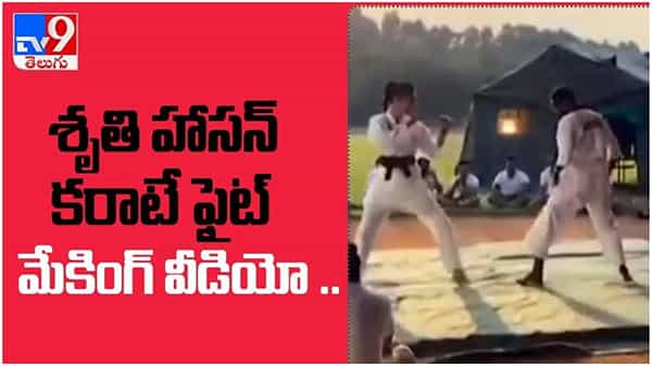Shruti Haasan: క్రాక్ సినిమాలో ఫైట్ మేకింగ్‌ వీడియోను షేర్ చేసిన శ్రుతి హాసన్ .. ( వీడియో )
