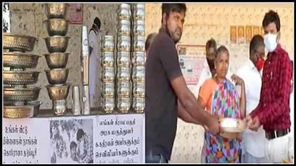 కోవిద్ పై పోరులో ఇదో కొత్త పంథా ! వ్యాక్సిన్ తీసుకుంటే బహుమతులు....తమిళనాడులో ఓ యువకుడే ఆదర్శం