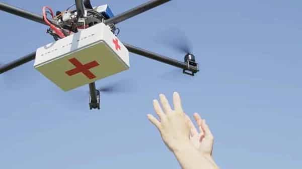 Vaccine through Drone: డ్రోన్ల ద్వారా వ్యాక్సిన్ పంపిణీ..ఐసీఎంఆర్..తెలంగాణా ప్రభుత్వాల ప్రయత్నాలు