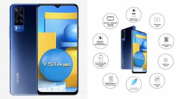 Vivo Y51A: 6జీబీ ర్యామ్తో వివో కొత్త ఫోన్.. ధర, ఫీచర్లు ఎలా ఉన్నాయంటే..?