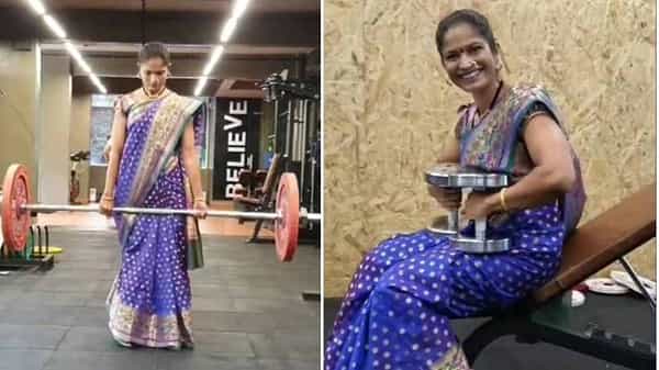 VIRAL VIDEO : చీర ధరించిన మహిళ జిమ్లో ఎక్సర్సైజ్..! సోషల్ మీడియాలో వైరల్ అవుతున్న వీడియో..