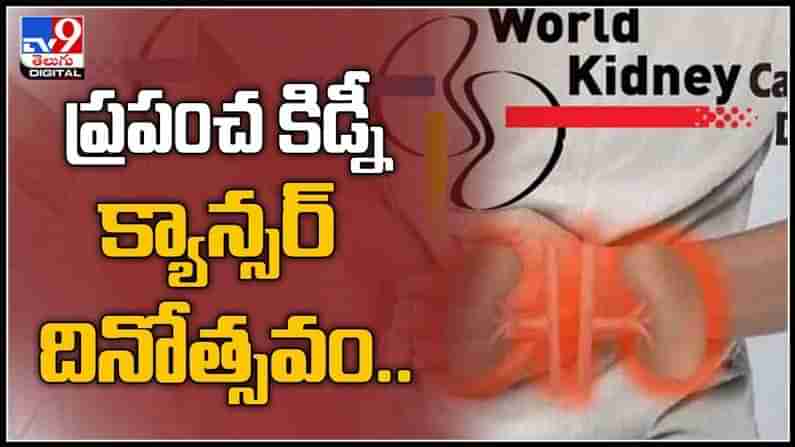 World Kidney Cancer Day Video: వరల్డ్ కిడ్నీ క్యాన్సర్ డే .కిడ్నీ క్యాన్సర్ గురించి తెల్సుకోండి.(వీడియో)