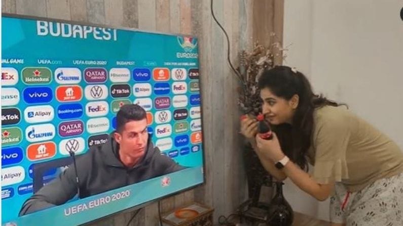 Anchor Varshini: క్రిస్టియానో రొనాల్డోతో తెలుగు యాంకర్ ఫన్నీ వీడియో.. అమ్మడి వేశాలు మాములుగా లేవంటోన్న నెటిజన్లు..!