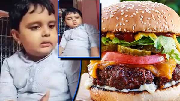 Viral Video: బర్గర్ కోసం అలిగిన బుడ్డోడు.. నవ్వులు పూయిస్తున్న వీడియో సోషల్ మీడియాలో వైరల్