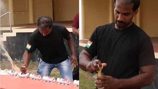Viral Video: అది చెయ్యా.. సుత్తా..? పిడికిలిలో గుడ్డు పగలకుండా ఇది ఎలా సాధ్యం స్వామి