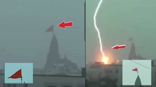 Dwaraka Temple: ద్వారకా శ్రీకృష్ణుని ఆలయంపై పిడుగుపాటు..త్రుటిలో తప్పిన పెను ప్రమాదం
