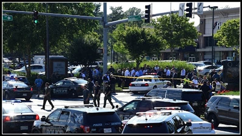 సినీ ఫక్కీలో..అమెరికాలో కాల్పులు..పోలీసు, అనుమానితునితో సహా అయిదుగురి మృతి