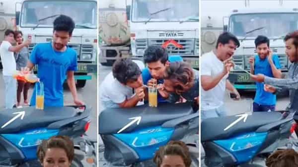 Funny Video: ఇలాంటి కోతి చేష్టలు చేసే ఫ్రెండ్ ప్రతి గ్యాంగ్లో ఒకడుంటాడు.. చూస్తే నవ్వాపుకోలేరు