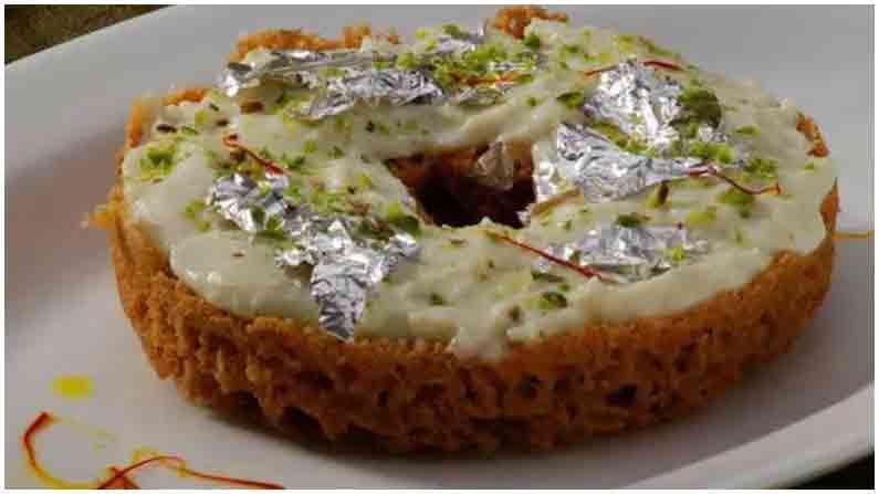 Ghevar Mithai: రుచికి రుచి.. ఆరోగ్యానికి ఆరోగ్యం.. డ్రై ఫ్రూట్స్ గెవర్ తయారీ ఇలా..