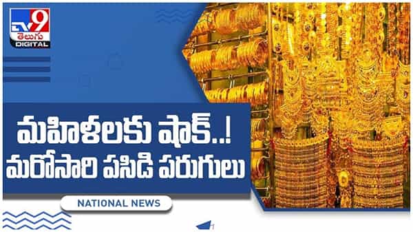 Gold And Silver Price:  మహిళలకు షాక్.. మరోసారి పసిడి పరుగులు.. ప్రధాన నగరాల్లో ఈ రోజు ధరలు.. వీడియో