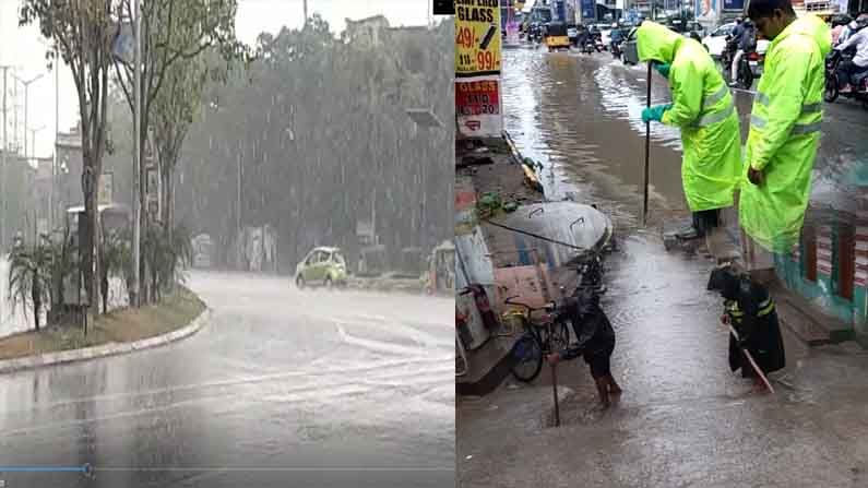 Heavy Rain: తెలుగు రాష్ట్రాల్లో దంచికొడుతున్న వర్షాలు.. పొంగిపొర్లుతున్న వాగులు, వంకలు..!