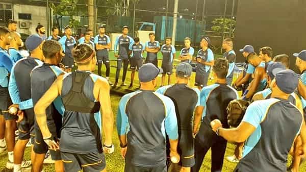 IND vs SL: ఫ్లడ్లైట్ల వెలుగులో ప్రాక్టీస్ మ్యాచ్.. రాహుల్ ద్రవిడ్ ఆలోచన మాములుగా లేదుగా.. ఎందుకో తెలుసా?