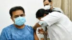 KTR Vaccinated: కోవిడ్ వాక్సిన్ ఫస్ట్‌ డోస్ తీసుకున్న మంత్రి కేటీఆర్.. ఫ్రంట్‌లైన్ వారియర్స్‌కు సోషల్ మీడియా వేదికగా కృతఙ్ఞతలు