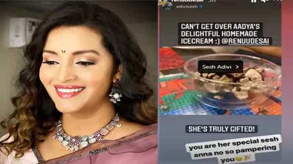 Renu-Adivi Seshu: పవన్ కళ్యాణ్ కూతురు ఆద్య చేసిన ఐస్ క్రీమ్ కోసం ఎదురు చూస్తున్నా అంటూ అడవి శేషు ఆసక్తికరమైన కోరిక