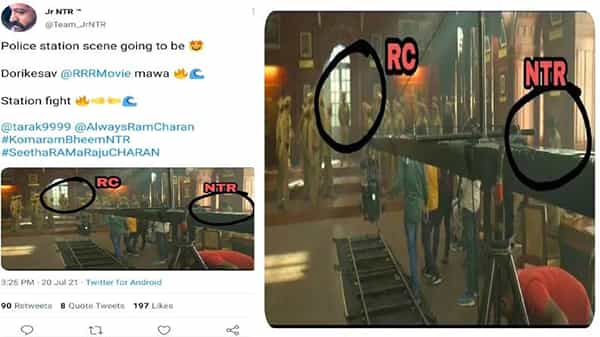 RRR Movie: ఆర్ఆర్ఆర్ మూవీ ఫోటో వైరల్.. భీమ్ని విడిపించిన రామరాజు.. ఈ సన్నివేశం ఎప్పుడు అంటూ ఫ్యాన్స్లో ఆసక్తి