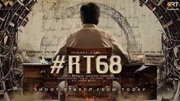 Ravi Teja 68: నయా మూవీ షూటింగ్ షురూ చేసిన మాస్ రాజా.. ఇంటరెస్టింగ్ పోస్టర్ రిలీజ్ చేసిన చిత్రయూనిట్