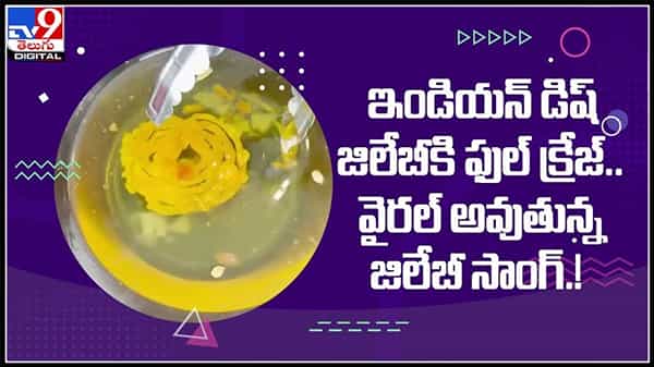 ఇండియన్ డిష్ జిలేబి కి ఫుల్ క్రేజ్..వైరల్ అవుతున్న జిలేబి సాంగ్.. వైరల్ అవుతున్న వీడియో :Jalebi Baby song video.