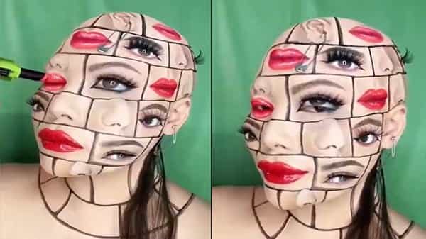 Viral Video: మొహం నిండా కళ్లు, పెదవులు, ముక్కులు.. కళ్లను సైతం మాయ చేస్తున్న వీడియో. ఇంతకీ ఇదేలా సాధ్యమైందంటే..