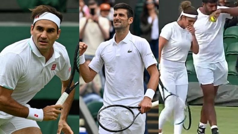 Wimbledon 2021: ఫెదరర్‌కు షాక్.. సెమీస్‌లోకి ఎంటరైన జకోవిచ్, షపొవలోవ్.. ముగిసిన సానియా-బోపన్న ప్రయాణం!