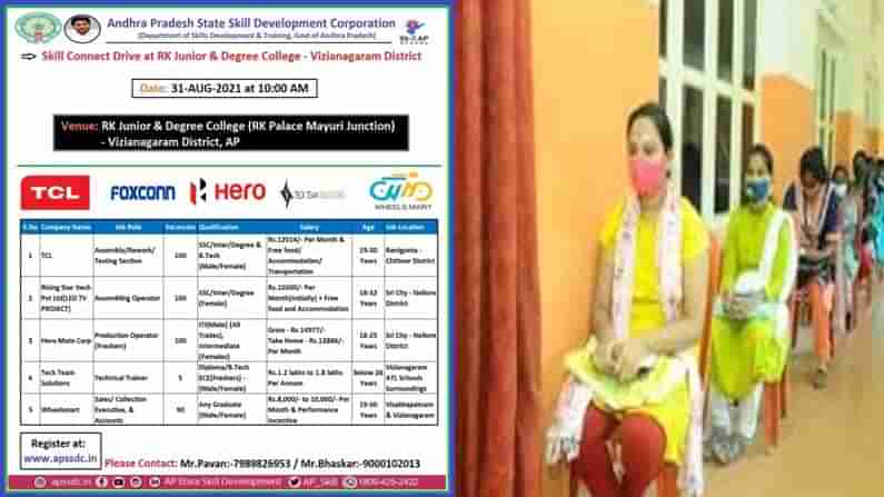 AP Job Mela: ఏపీలో జాబ్ మేళా.. భారీగా ఉద్యోగానియామకాలు, టెన్త్, ఇంటర్, డిగ్రీ అర్హత.. వివరాల్లోకి వెళ్తే..