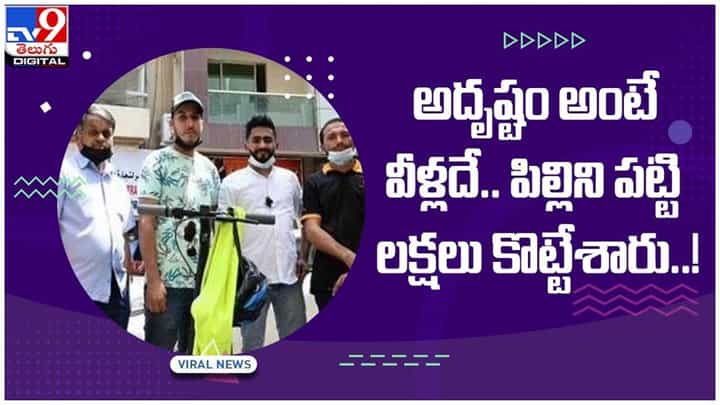 Viral Video: అదృష్టం అంటే వీళ్లదే.. పిల్లిని పట్టి లక్షలు కొట్టేశారు..! వీడియో Viral Video: అదృష్టం అంటే వీళ్లదే.. పిల్లిని పట్టి లక్షలు కొట్టేశారు..! వీడియో
