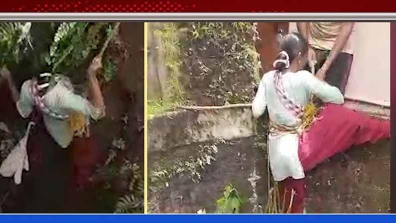 Viral Video: వారెవ్వా.. పిల్లిని కాపాడేందుకు మహిళ సాహసం.. సూపర్బ్ అంటోన్న నెటిజన్స్