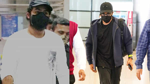 RRR Movie: హైదరాబాద్ చేరుకున్న ఆర్ఆర్ఆర్ బ్రదర్స్.. ఫోటోస్ వైరల్..