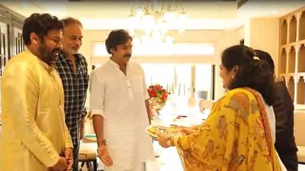 Chiranjeevi: చిరు ఇంట కన్నుల పండుగ.. రక్షా బంధన్, బర్త్ డే వేడుక, బ్రదర్స్కు రాఖీలు కట్టిన మెగా సోదరీమణులు.. వాచ్ వీడియో
