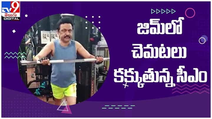 CM Stalin: 60 ఏళ్లు దాటినా 20 ఏళ్ల తరహాలో.. తమిళనాడు సీఎం స్టాలిన్ వర్కౌట్లు.. వీడియో CM Stalin: 60 ఏళ్లు దాటినా 20 ఏళ్ల తరహాలో.. తమిళనాడు సీఎం స్టాలిన్ వర్కౌట్లు.. వీడియో