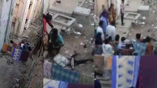 Ganja Gang War: గంజాయి గ్యాంగ్ వార్: కత్తులు, బండరాళ్లతో గల్లీలో కొట్టుకున్న ముఠా.. ఒకరు మృతి