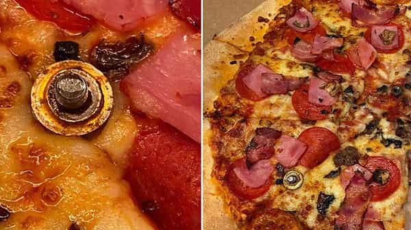 Hard Toppings: పిజ్జా ఆర్డర్ చేసిన కస్టమర్కు షాక్.. టాపింగ్లో బయల్పడిన ఇనుపవస్తువులు.. స్పందించిన సంస్థ