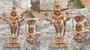 Ancient idols: చెరువులో నీటిని తొలగిస్తుండగా అద్భుతం.. చిత్తూరు జిల్లాలో బయటపడ్డ పురాతన పంచలోహ విగ్రహాలు