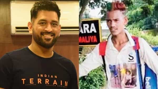 MS Dhoni Fan: తలైవా ధోనిని కలిసేందుకు 1400 కిలోమీటర్లు కాలినడకన వెళ్లిన ఫ్యాన్.. ఫైనల్గా..?