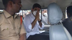 Lokesh arrest: గుంటూరు: పరమయ్యగుంటలో ఉద్రిక్త పరిస్థితులు.. నారా లోకేశ్ అరెస్ట్