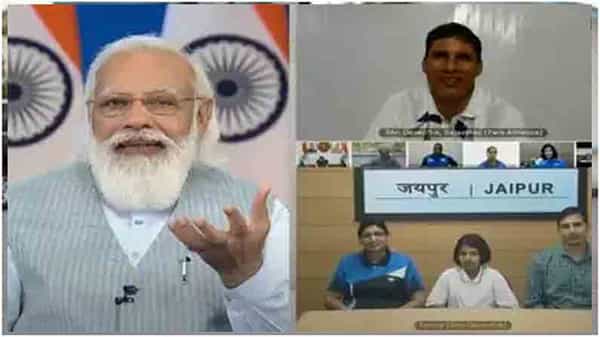 PM Narendra Modi: ప్రయత్నించండి.. పతకం అదే వస్తుంది.. పారా అథ్లెట్లకు ధైర్యం నింపిన ప్రధాని మోడీ!