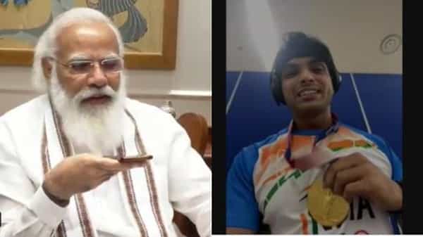 Neeraj Chopra: గోల్డ్ విన్నర్ నీరజ్ చోప్రాతో ఫోన్లో మాట్లాడిన ప్రధాని మోడీ