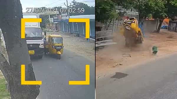 Hyderabad: డ్రైవింగ్ అనేది బాధ్యతతో కూడిన పని.. బాధ్యత మరిచి వాహనం నడిపితే ఇలానే జరుగుతుంది - Watch Video