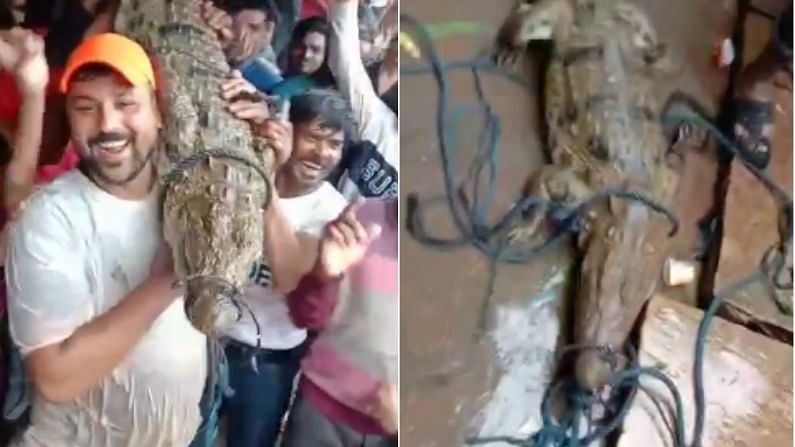 Viral Video : మొసలితో సెల్ఫీ దిగితే ఆ కిక్కే వేరప్ప..! సోషల్‌ మీడియాలో వైరల్‌గా మారిన వీడియో..